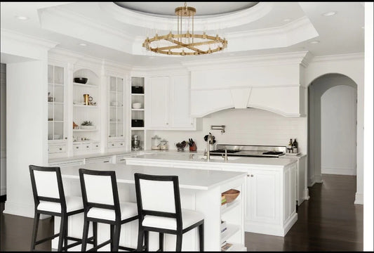 ثريا الشموع ذات الطراز الحديث من Rylight باللون النحاسي/الذهبي