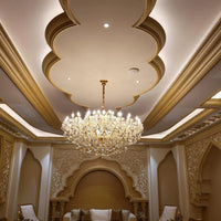 Rylight klassieke kristallen kroonluchter met 16/39 lichtkaarsen