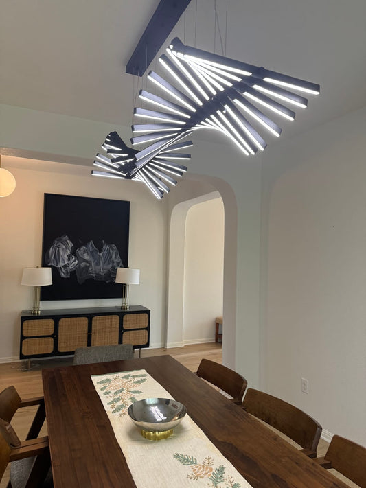 Rylight Linear Waves Kroonluchter