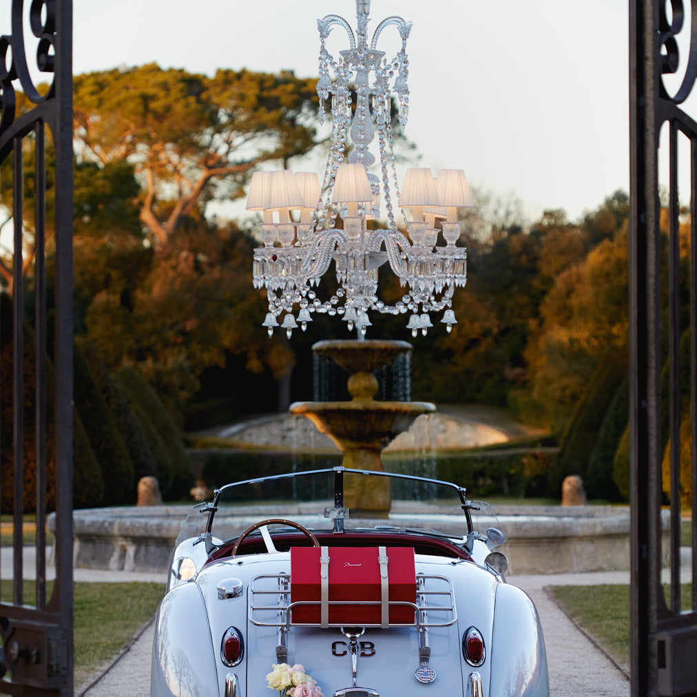 Lichte luxe klassieke lange versie gelaagde kaarslicht kristallen kroonluchter voor kamers met hoge plafonds/woonkamers 