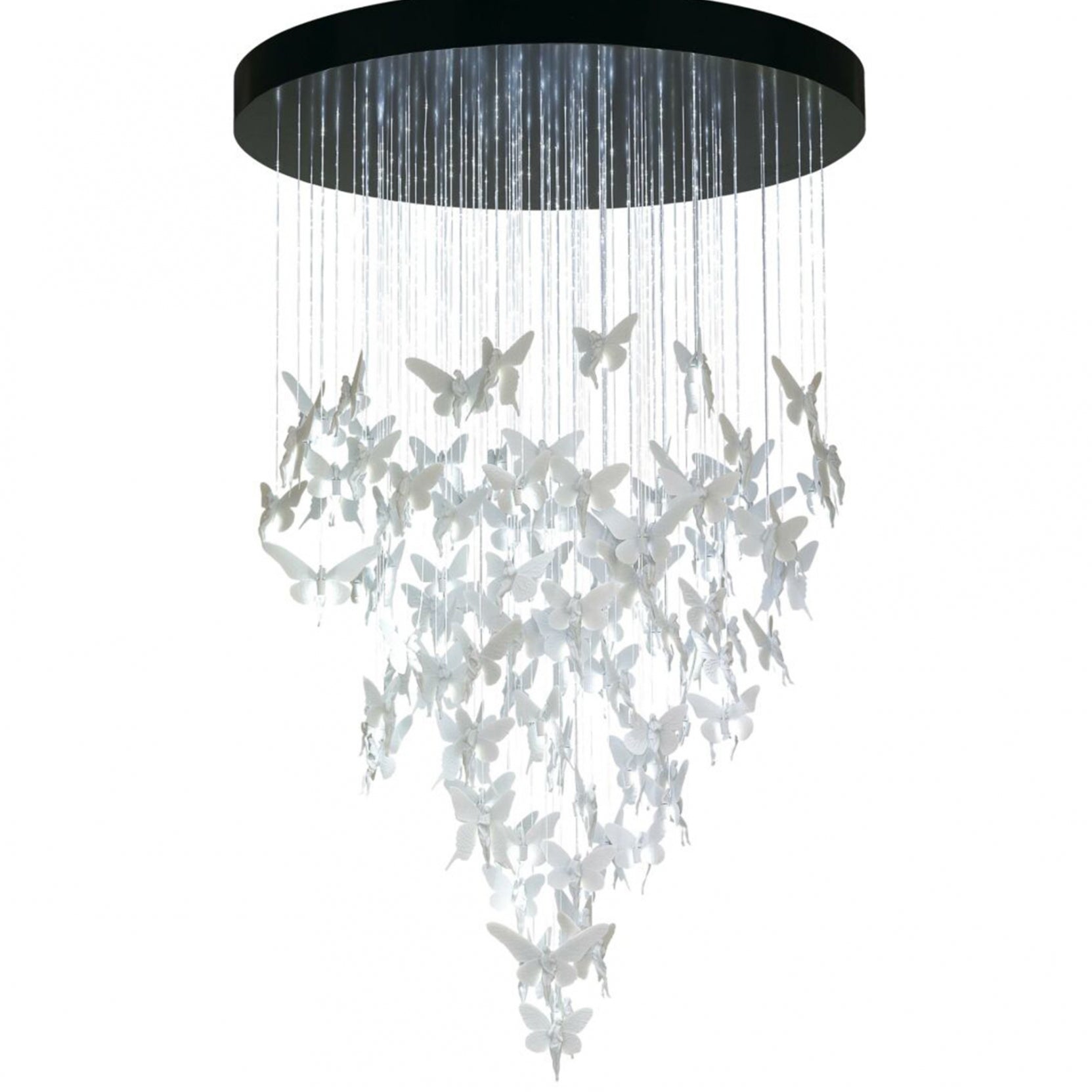 Rylight Fantasy Butterfly Elf Styling Pendant in White/Gold Color