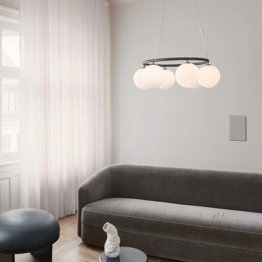 Rylight ovale/ring 3/6/8-bollen klasse kroonluchter