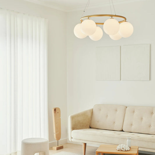 Rylight ovale/ring 3/6/8-bollen klasse kroonluchter