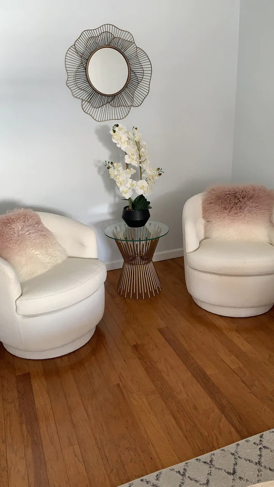 طاولة قهوة حديثة صغيرة الحجم/طاولة جانبية من الحديد