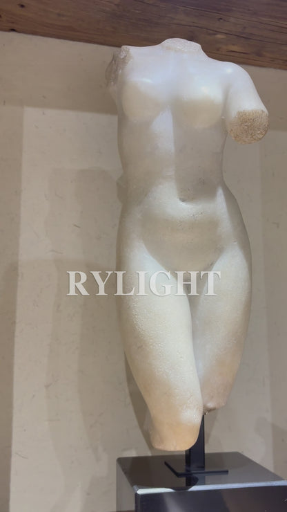 Graceful Female Curve Sculpture