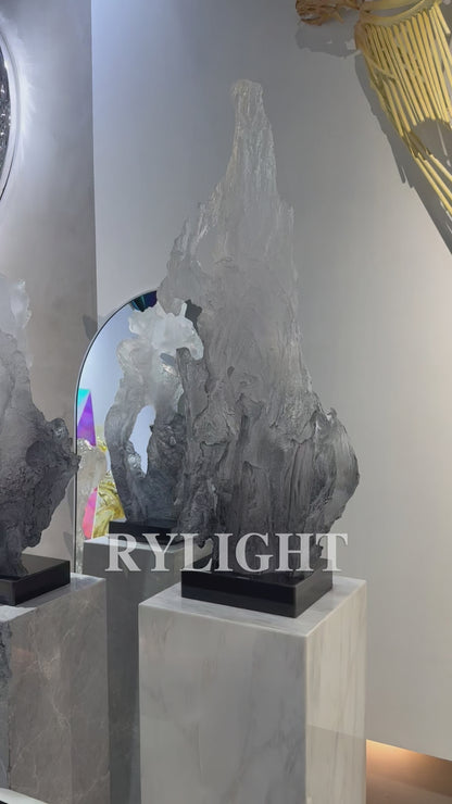 Transparent Resin Art Sculpture Ornament