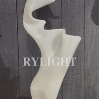 Silent Torsion Abstract Sculpture