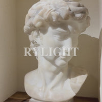 Timeless Gaze – Classical Figure Bust Sculpture