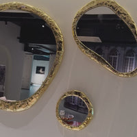 Aurelia Sculptural Mirror Trio