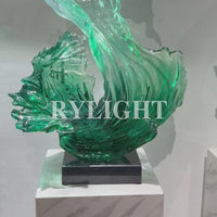 Transparent Resin Sculpture Ornament