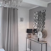 Rylight Irregular Square Mirror Cluster Wall Decoration