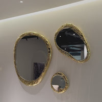 Aurelia Sculptural Mirror Trio