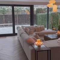 ثريا زجاجية فاخرة وحديثة من Rylight 3-Light Nordic Minimalist