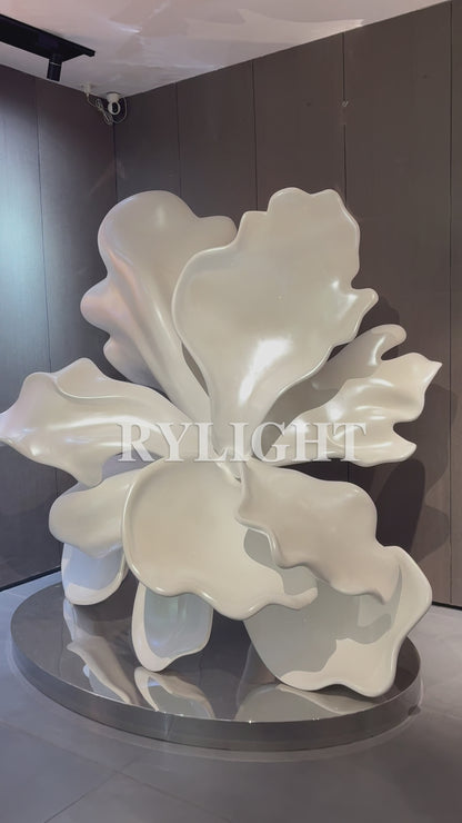 Rylight Artistic Fashion Flower Sculpture
