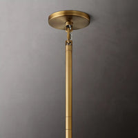 ثريا أنبوبية كريستالية مستديرة/مستطيلة من Rylight 1/3 طبقات