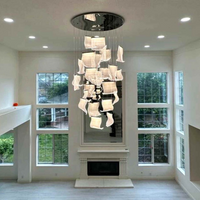 Rylight 8/12/18/28/38-licht papieren LED-kroonluchter