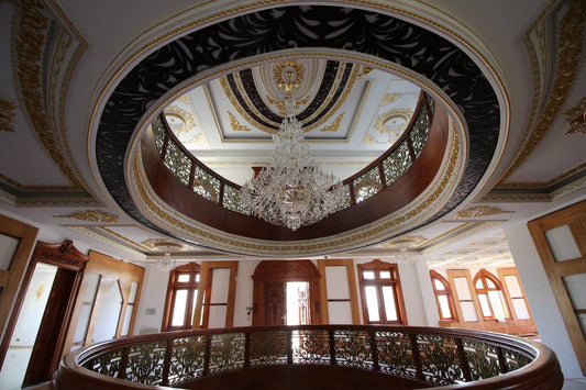 Rylight 60/87/178-licht extra grote kristallen kaarskroonluchter