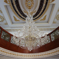 Rylight 60/87/178-Light Extra Large Crystal Candle Chandelier