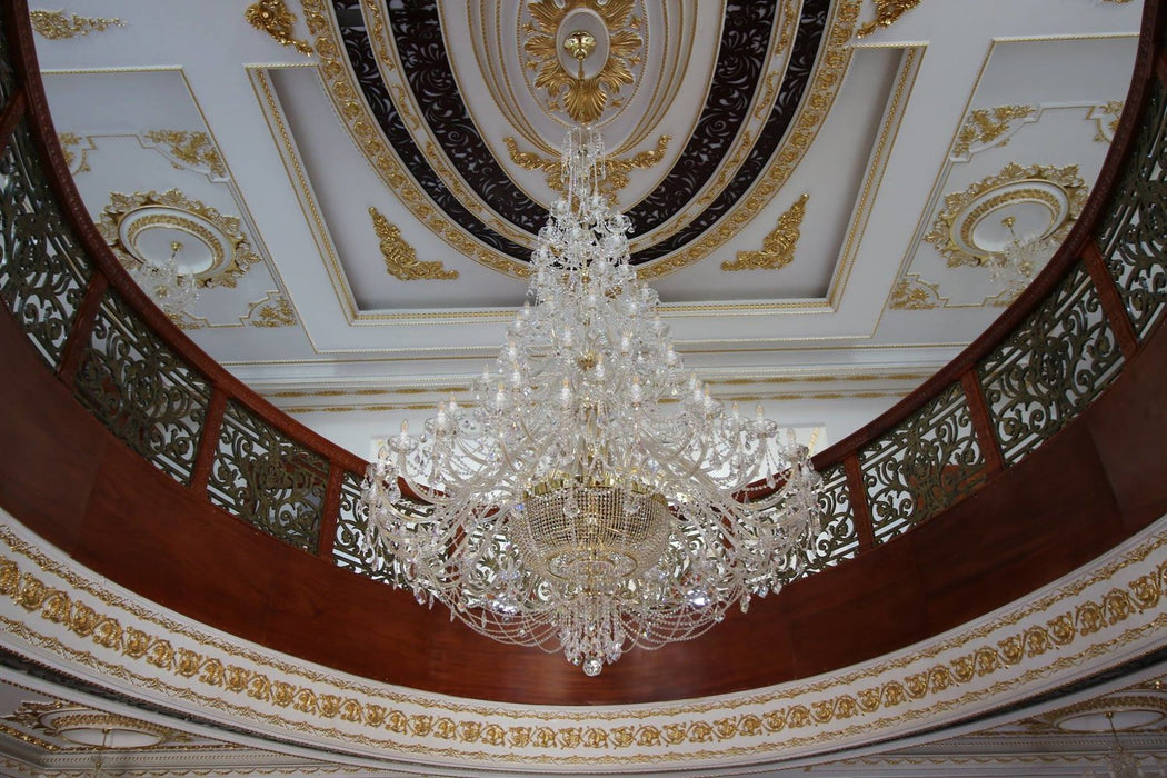Rylight 60/87/178-Light Extra Large Crystal Candle Chandelier