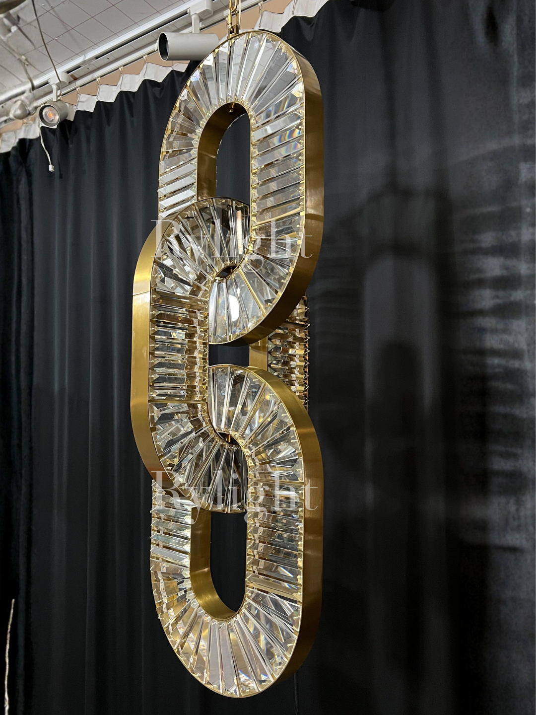 Modern Luxury Crystal Multi-Rings Pendant Chandeliers