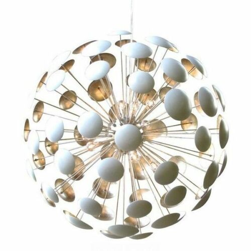 تركيبات السقف الحديثة Rylight Sputnik باللون الأبيض اللامع