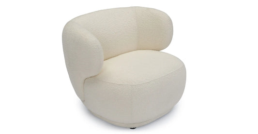 Nordic Minimalist Sherpa Wrap-around Sofa Chair