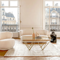 كرسي أريكة شيربا ملتف من Nordic Minimalist