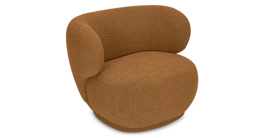Nordic Minimalist Sherpa Wrap-around Sofa Chair