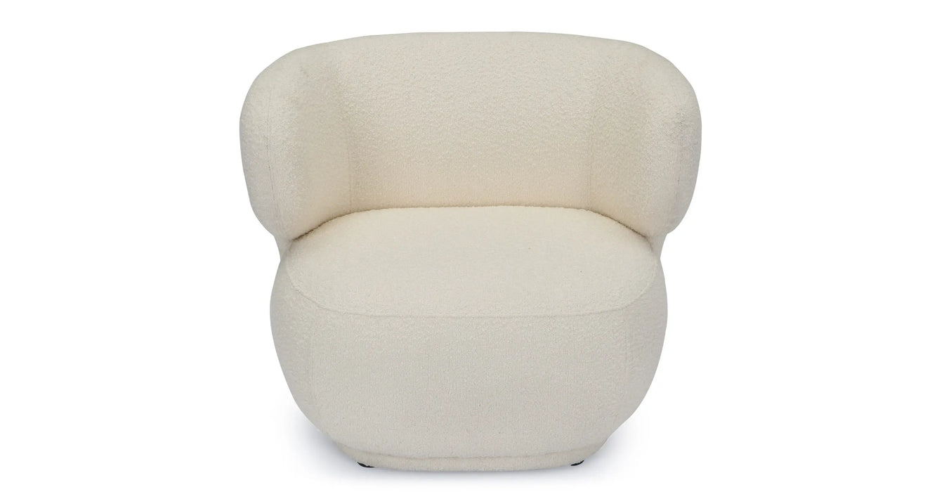 Nordic Minimalist Sherpa Wrap-around Sofa Chair