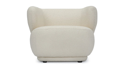 Nordic Minimalist Sherpa Wrap-around Sofa Chair