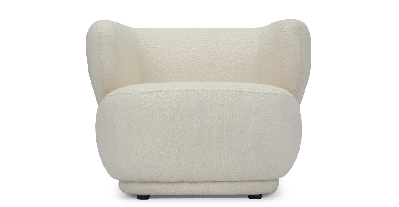 Nordic Minimalist Sherpa Wrap-around Sofa Chair