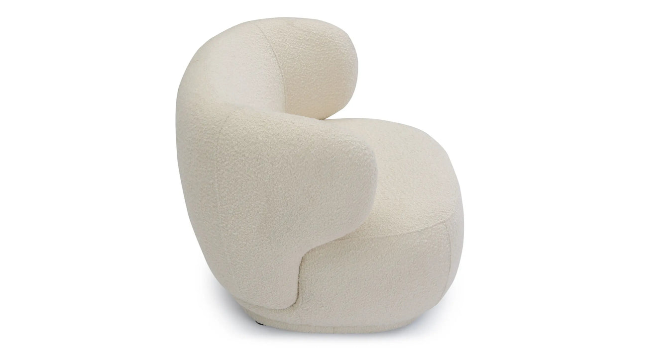 Nordic Minimalist Sherpa Wrap-around Sofa Chair