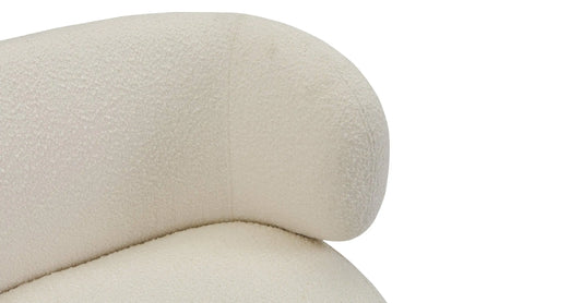 Nordic Minimalist Sherpa Wrap-around Sofa Chair