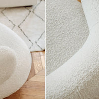 كرسي أريكة شيربا ملتف من Nordic Minimalist