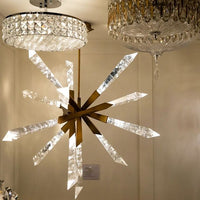 Luxe Sputnik kristallen kroonluchter voor woonkamer/eetkamer/slaapkamer 
