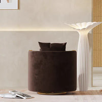 Modern Italian Single Swivel Chair