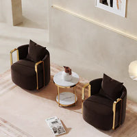 Modern Italian Single Swivel Chair