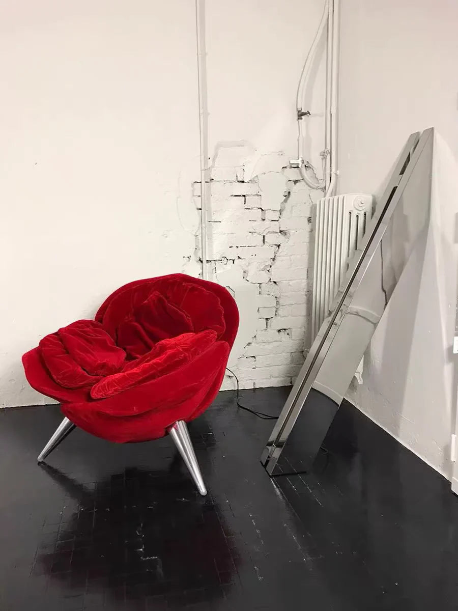 Italian Style Rose Petal Sofa Chair