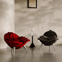 Italian Style Rose Petal Sofa Chair