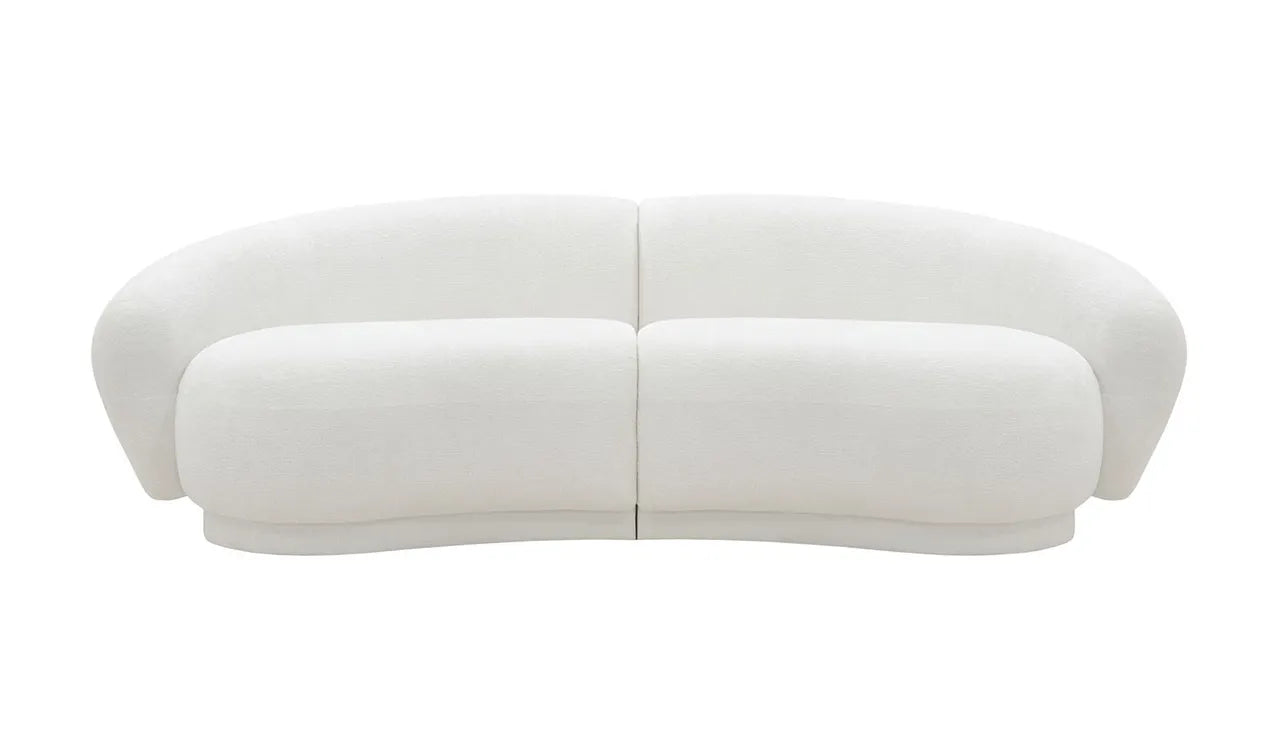 Rylight 3-Seater Teddy Flannel Sofa