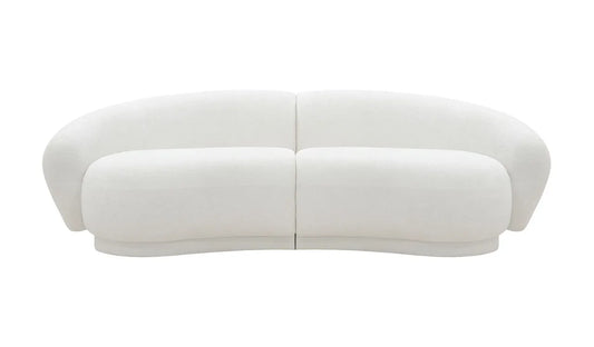 Rylight 3-Seater Teddy Flannel Sofa