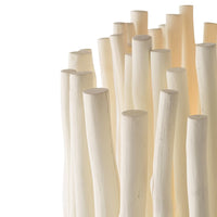 Rylight 5/6-Light Modern Branch Modeling Chandelier in White/Black Color