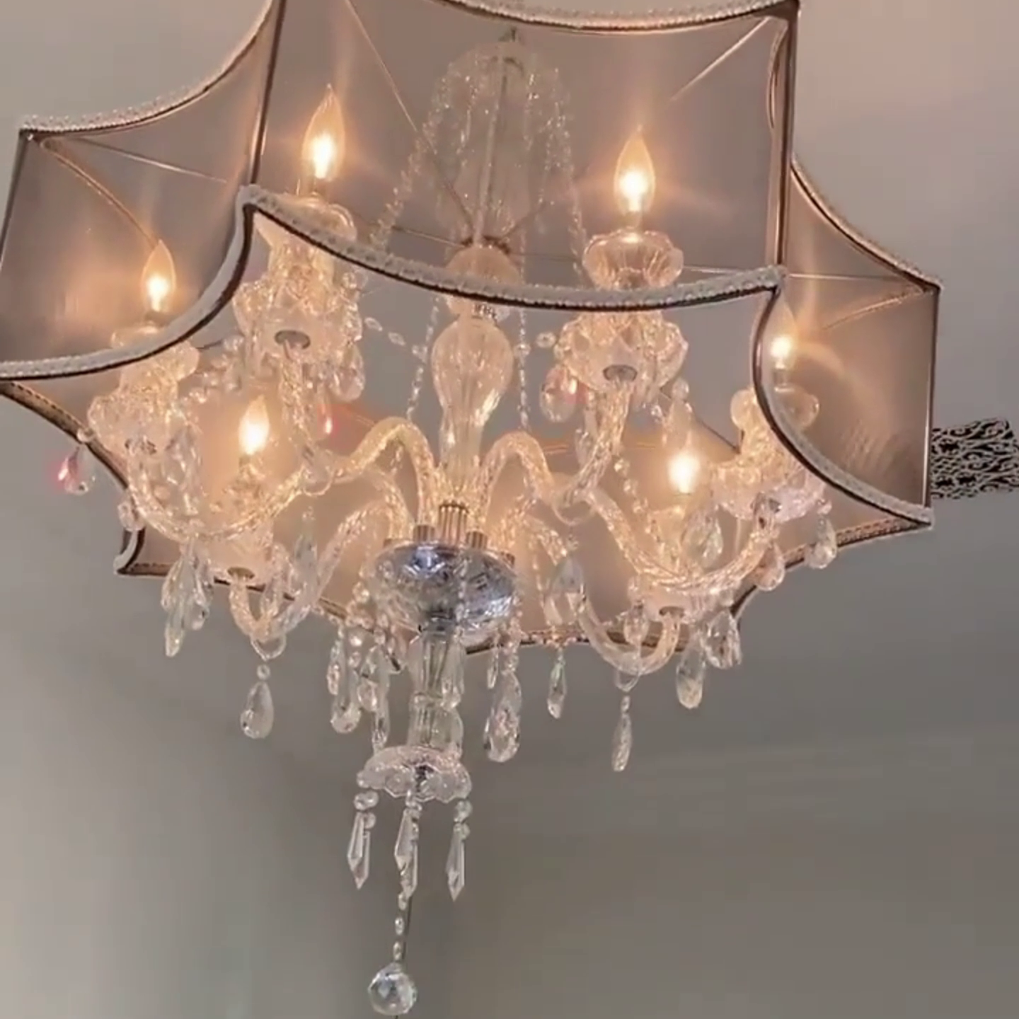 Rylight Mesh kristallen kroonluchter kroonluchter