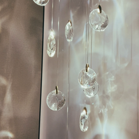 Rylight Light luxe kristallen jade kroonluchter voor trap/foyer/ruimte met hoog plafond 