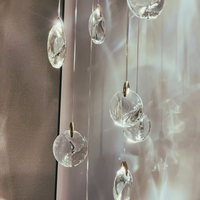 Rylight Light luxe kristallen jade kroonluchter voor trap/foyer/ruimte met hoog plafond 