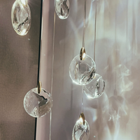 Rylight Light luxe kristallen jade kroonluchter voor trap/foyer/ruimte met hoog plafond 