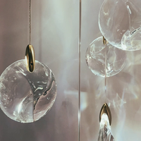 Rylight Light luxe kristallen jade kroonluchter voor trap/foyer/ruimte met hoog plafond 