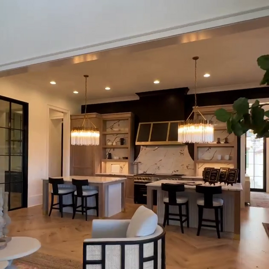 ثريا كريستالية دائرية من رايلايت، مكونة من طابقين وثلاثة وأربعة طوابق، بتصميم شلال إبداعي