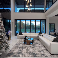 ثريا رخامية فاخرة حديثة من Rylight باللون الذهبي