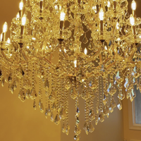 رايلايت شمعة فرع كريستال الثريا